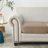 Sofa Seat Cover, Velvet, Beige, Coffee With Milk 50-65Cm