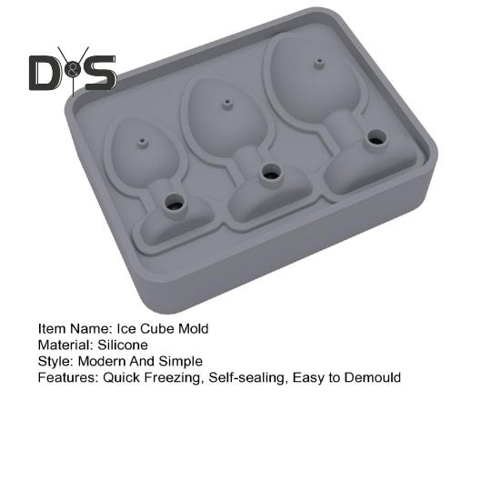 Силиконовая форма для кубиков льда, лоток, новинка, форма для изготовления кубиков льда, подарок для взрослых, праздничные принадлежности для виски, коктейлей, напитков, бренди, сока