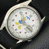 JAPAN VINTAGE SEIKO AUTOMATIC 7019A MENS WHITE COLOR DIAL WATCH A701590-5 R206b-a701590