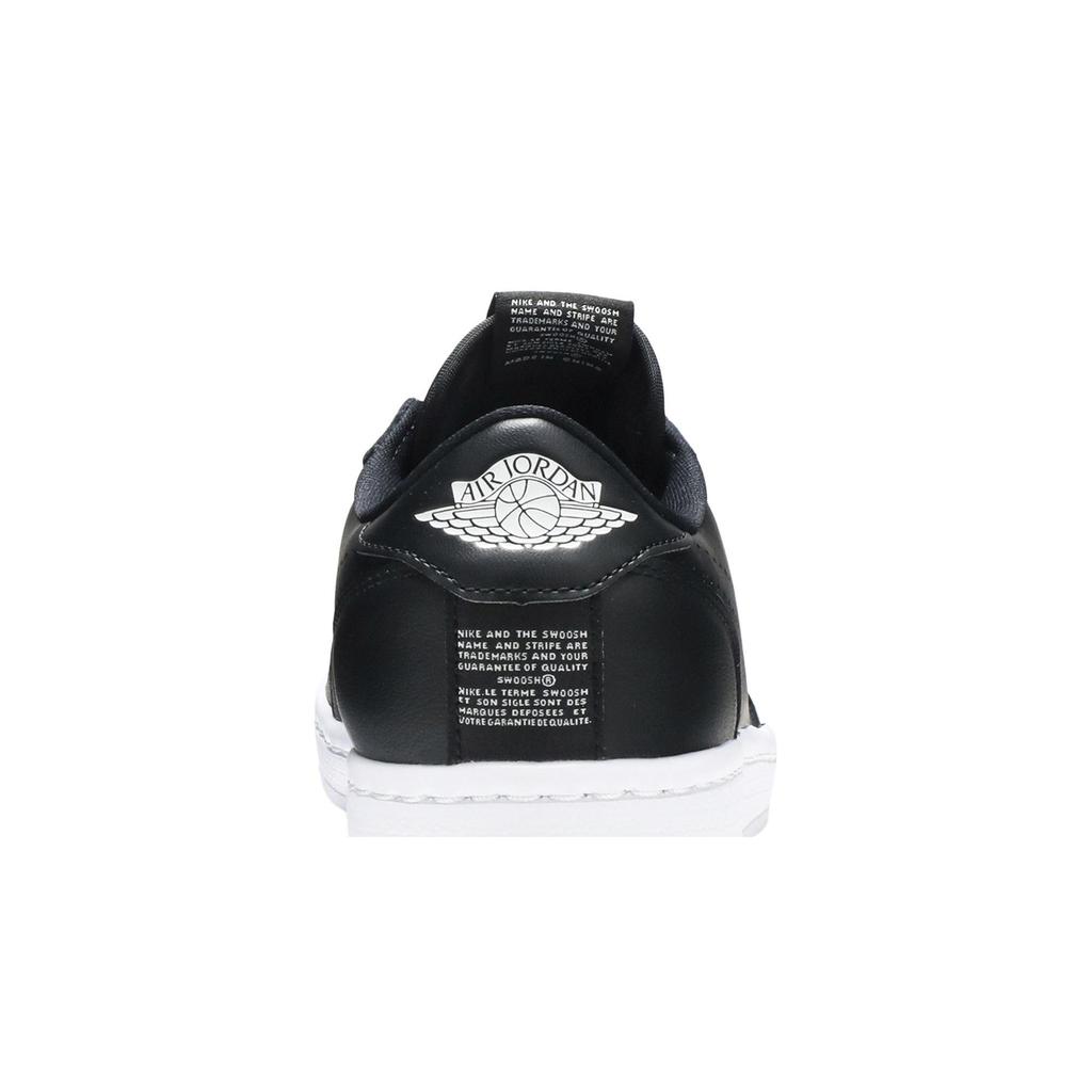 Womens Air Jordan 1 Low Slip 'Black' (women's sizes) Black / White Vintage Basketball Shoes AV3918 001