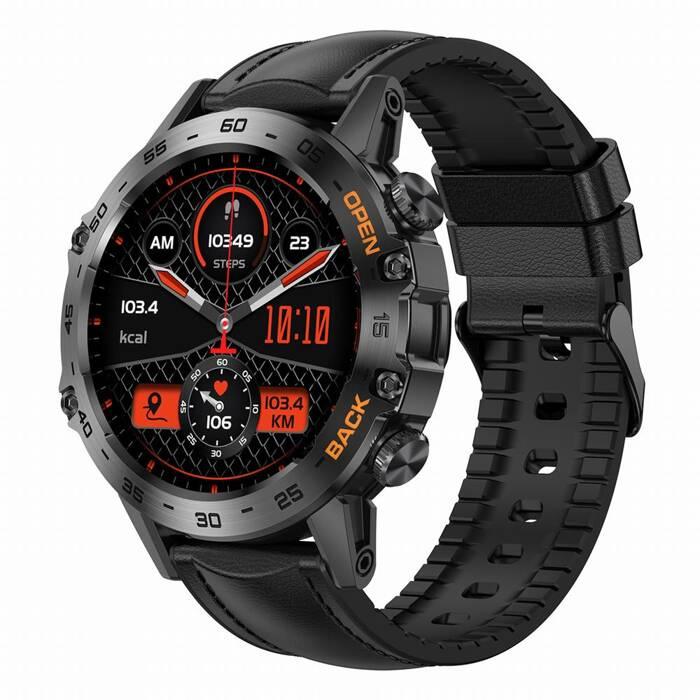 Smartwatch Męski Gravity Gt9-5 - Wykonywanie Połączeń, Ciśnieniomierz (Sg021E)