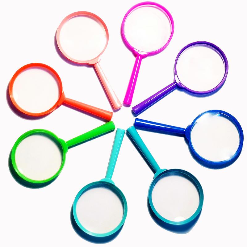 5Pcs Science Toys For Kids Magnifying Glass Outdoor Observation Party Favors Classroom Prizes Juguetes Didácticos Montessori