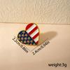 American Flag Brooch Multi-Functional Decorative Brooch Enamel Brooch Colorful Independence Day Badge For Gift Independence Day