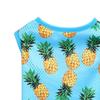 Washable Dog Blouse Sleeveless Lovely Pineapple Print Pet Puppy Summer Pullover