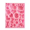 Crown Bowknot Soap Mould Fondant Cake Decoration Mold Silicone DIY Baking Tool