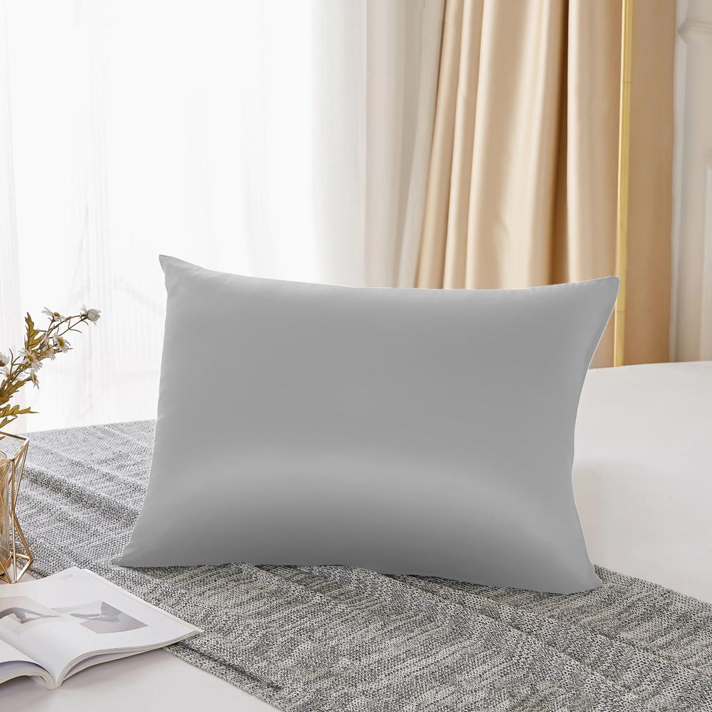 25 Momme Natural Mulberry Silk Pillowcase,Both Sided Pure Silk Pillow Cover Gifts for Women,Pure Silk Pillowcsae For Hair