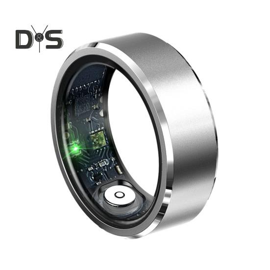 Смарт-кольцо высокой точности IP68 водонепроницаемое фитнес-кольцо для здоровья с монитором сердечного ритма и артериального давления для мужчин и женщин