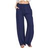 Women's Casual Wide-leg Pants Loose Plus Size Breathable Light Pants