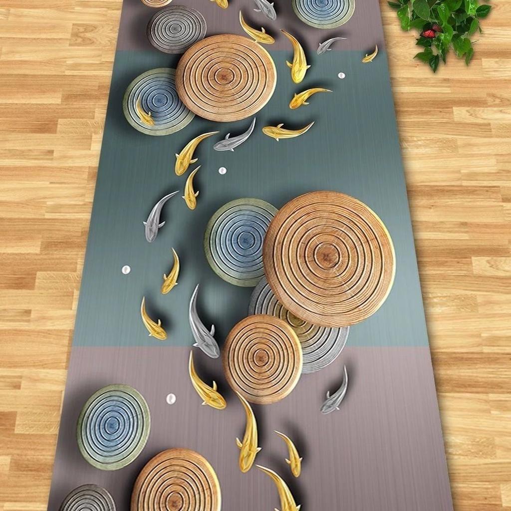 Скандинавский коридор, длинный ковер для гостиной, нескользящий ковер для лестницы, прихожей, прохода в отеле, свадебный домашний коврик для входа