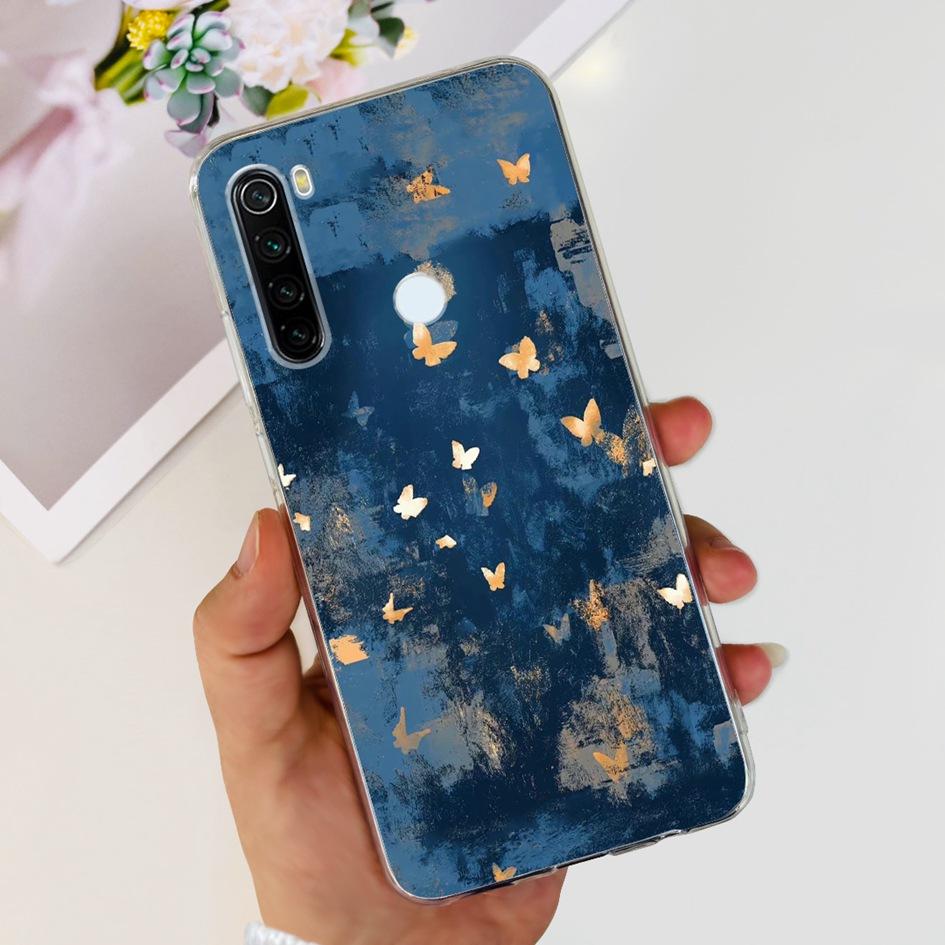Для Xiaomi Redmi Note 8 Чехол Милый Мультяшный Мягкий Силиконовый Чехлы Для Телефона Для Xiaomi Redmi Note 8T 8 t Чехол На Redmi Note8 Задняя Крышка