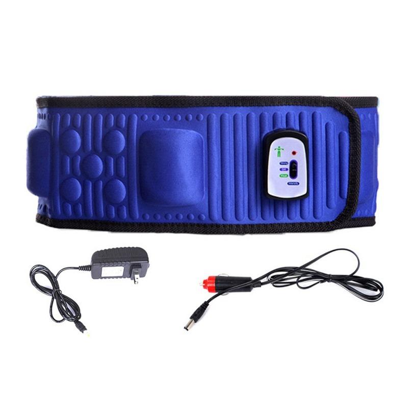 Пояс для похудения X5 раз, электрический вибрационный фитнес-массажер, машина для похудения, сжигания жира, стимулятор мышц живота для бедер