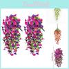 Artificial Ipomoea Nil Flower Vine Wall Decor With Plastic Flowers Parties For