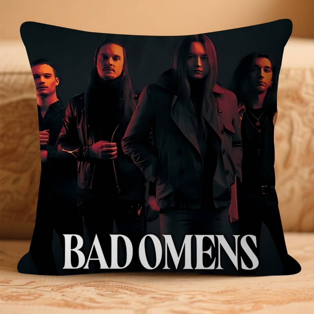Рок BAD O-OmenS Наволочка 30x50 Полиэстер Подушки для дивана Декоративные подушки для дивана Домашний декор Наволочка