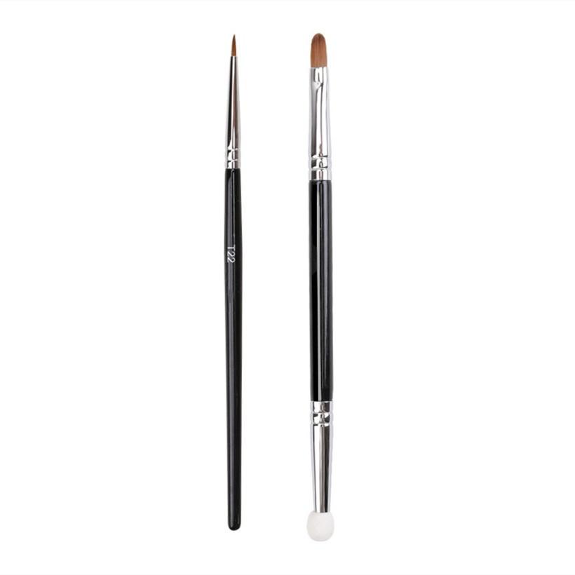 2 шт./компл. кисть для контура бровей, кисть для подводки для глаз, портативная мягкая подводка для бровей, кисть для макияжа для женщин, косметические инструменты для красоты
