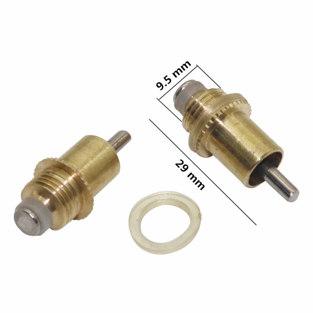 10 Pcs Rabbit Chicken Quail Copper Drinker Nipples Automatic Drinking Fountains Thread 9.5mm