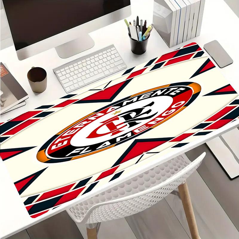 Clube de Regatas do Flamengo Mouse Pad - Non-Slip Rubber Base, Smooth Surface for Work,Gaming,Office,And Home Use, Desk Mouse Pad