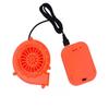 USB Interface Electric Mini Air Blower with Battery Case Cooler Fan Air Pump  Inflatable Toy