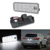 Светодиодная лампа подсветки номерного знака T10 белая без ошибок для Hyundai Santa DM Grand Santa Fe NC 2013-2018 лампа подсветки номерного знака