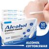 50 Disposable Iodine Cotton Swabs Cotton Swabs Household Iodine Cotton Swabs7.5ml