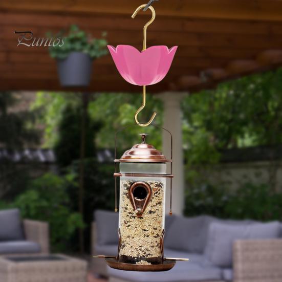 1 Set Unique Creative Sturdy Water Feeder Hook Upside Down Umbrella Shape Water Feeder Hook Daily Use