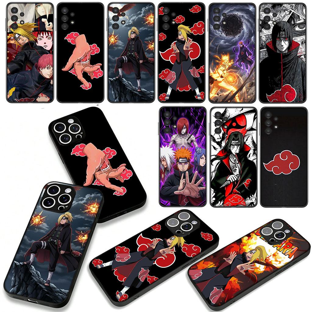 Narutos Deidara Itachi Pain Akatsuki Cover for OPPO A54 A40 A60 A80 A18 A16 A17 A38 A78 A79 A57 A58 A3 Pro A96 A15 A12 Case