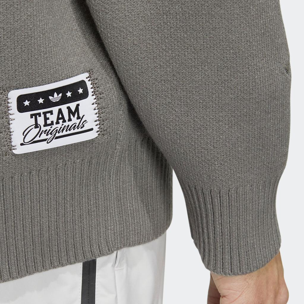 Adidas Originals SS22 Пуловер с логотипом и принтом логотипа, мужская толстовка серого цвета HS7294