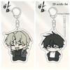 2D Аниме Мультфильм Акриловый Брелок Подвеска, Украшение для Сумки и Ключей, Брелок для Машины, Брелок, Идеальный Подарок для Любителей Аниме