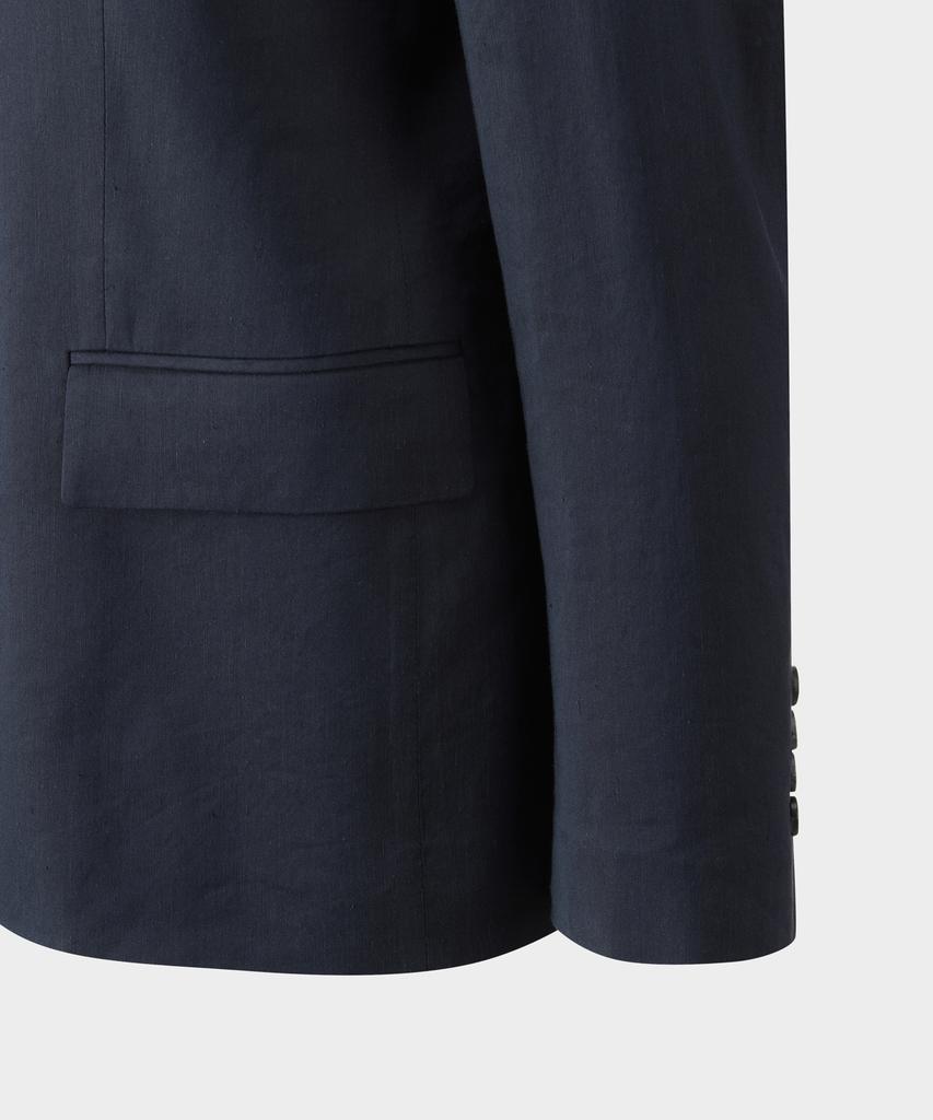 Brooks Brothers [Women'S] Linen Single Jacket (Dark Navy) (Bbjswbg101)