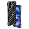 R-JUST RJ-50 For iPhone 16 Aluminum Alloy Armor Case Hollow Shockproof Back Cover