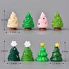 Mini Christmas Tree Couple Figurine Doll Garden Decor Ornament Kid Toy Miniature Landscape Christmas Decorations for Home