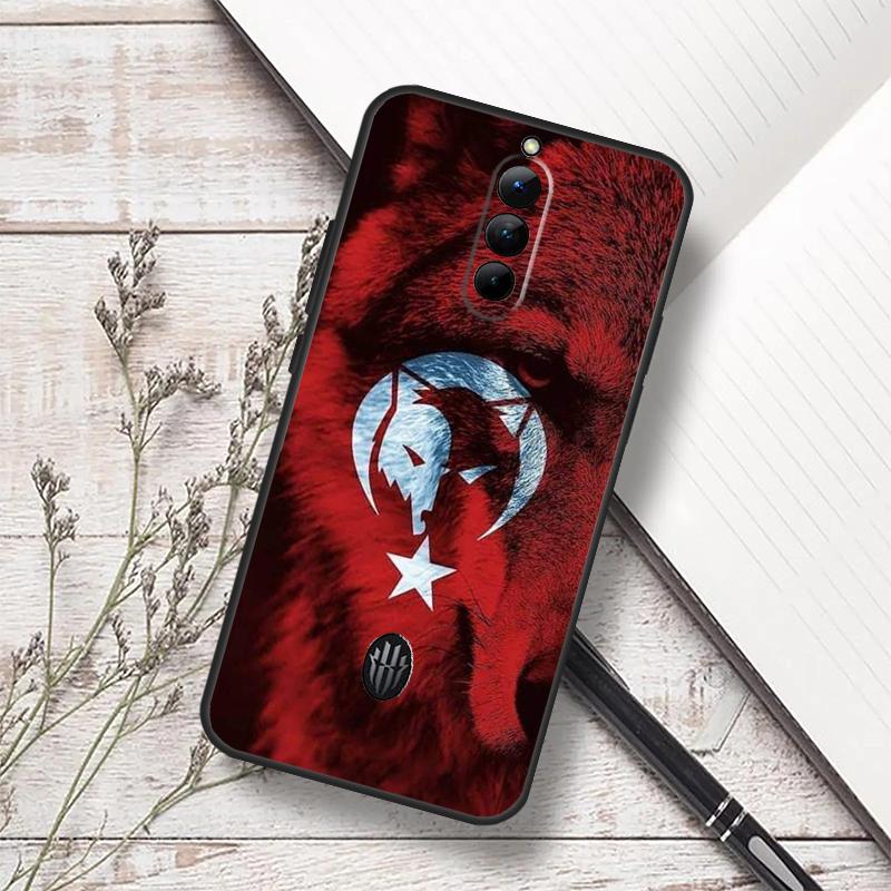 Чехол Турецкий Флаг для ZTE Nubia RedMagic 10 Air 5G 6 7 6S 7S Pro RedMagic 10S 9S 8S 8 9 10 Pro Plus