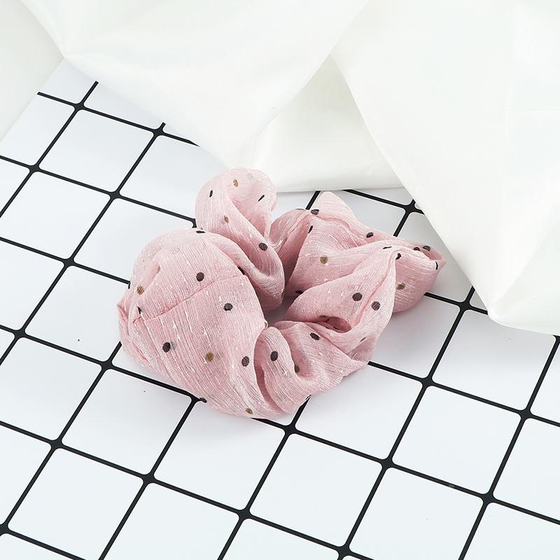 60 Styles Women Girls Satin Scrunchie Candy Color Hair Ties Rope Elastic Fashion Hair Bands Vintage Simple Hair Accessories Gift