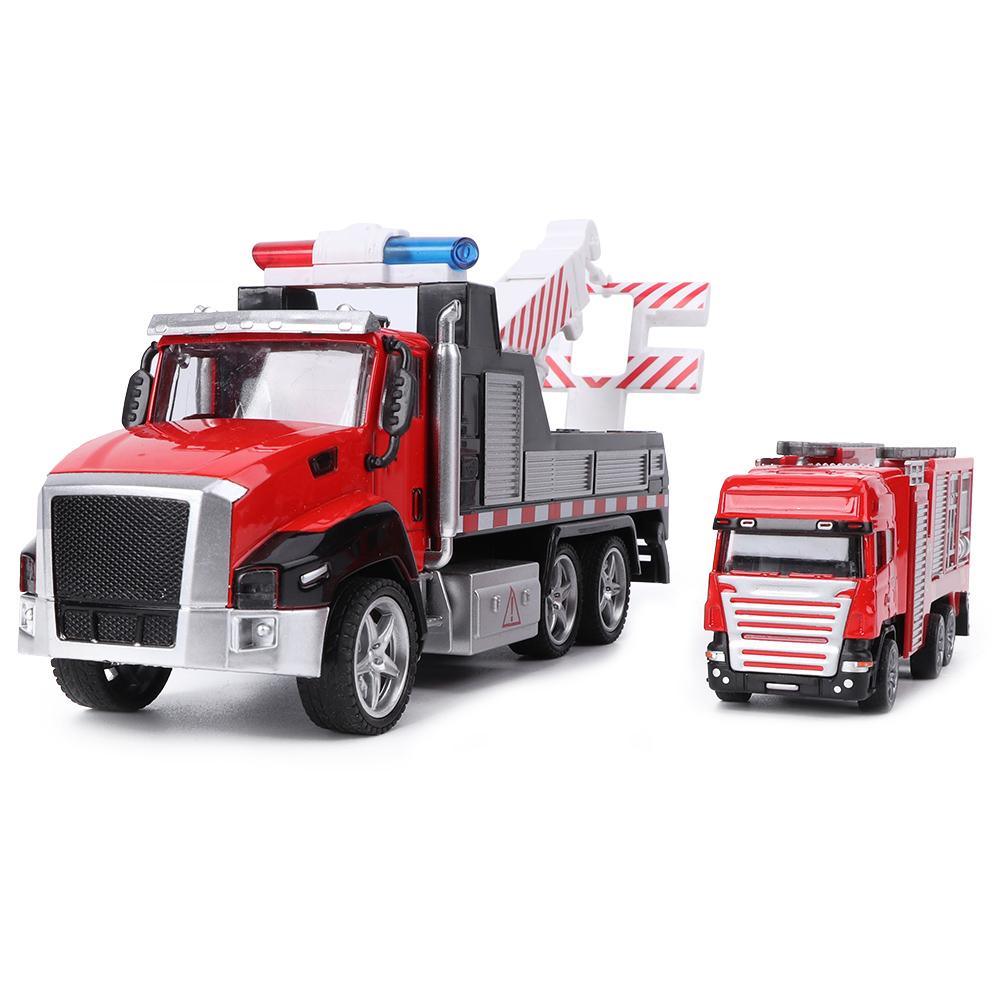 Модель автомобиля с оттяжкой, высоко имитирующая детскую игрушку со световым и звуковым эффектом № 2