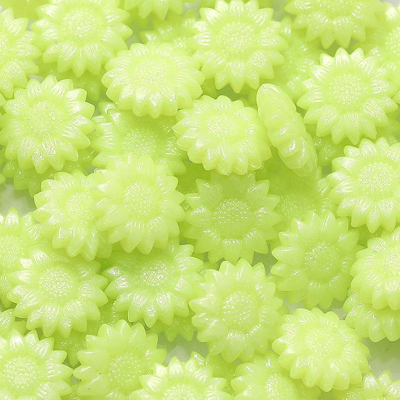 Huidisi Перламутровые Гранулы Сургуча Смешанных Цветов Подсолнух для Штампов