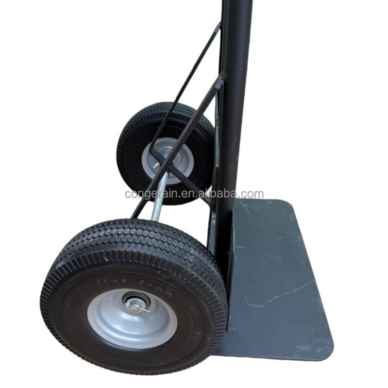 OEM 250kg Capacity Heavy Duty Steel Hand Truck Trolley Cart For Industrial Efficient Transportation