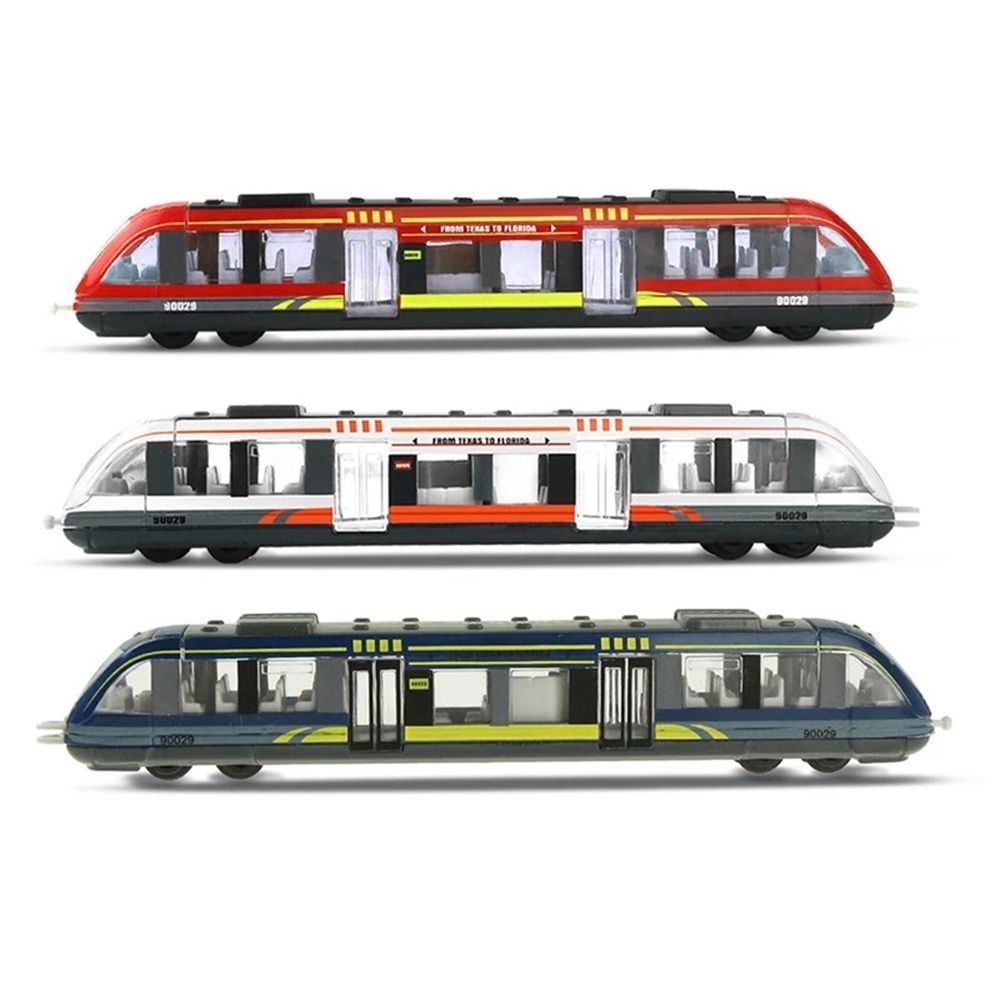 Zinc Zinc Alloy Train Zinc Zinc Alloy Model Metal High Speed Rail Simulation Train Toy Underground Diecast Train Toy