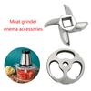 Meat Grinder Knife Stainless Steel Mincer Plate Meat Grinder Disc Meat Grinder Plate Meat Grinder Blade for Kitchen