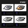 Светодиодная хрустальная сборка фары-проектора для Nissan X-Trail 17-22: Дневные ходовые огни и динамические указатели поворота
