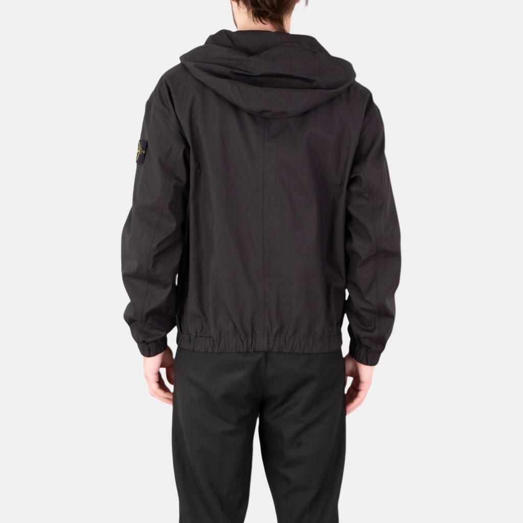 STONE ISLAND SS25 Плотный холст из хлопка Супима с капюшоном Мужские куртки K1S1541000-79S0011-V0029