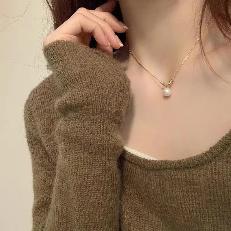 Ожерелье на ключицу в стиле Мори: Ретро, Свежий и Идеальный для Повседневной Носки