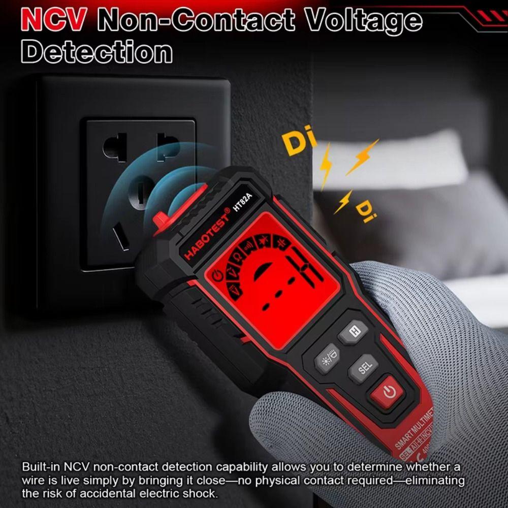 600V Smart Digital Multimeter AC DC Voltage NCV Multimeter New TRMS Multimeter
