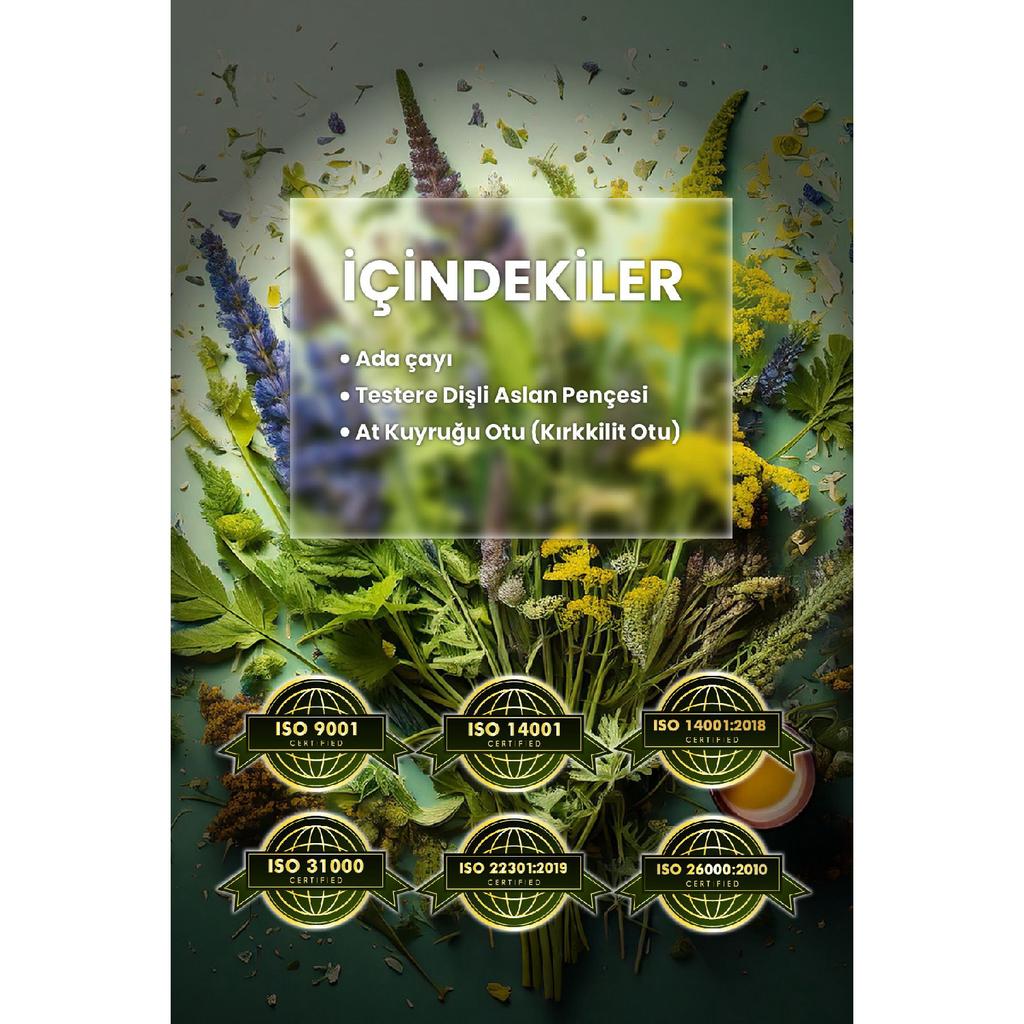 Травяной чай для облегчения потоотделения, приливов и улучшения сна - 420 гр.