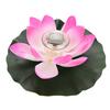 Solar Power LED Color Changing Flower Light Floating Flower Lamp Garden Pool Pond Light