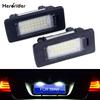 2PCS For BMW E39 E60 License Plate Light 6000k White No Error Led Number License Plate Light For BMW E90 E91 E92 E61 E60 E70