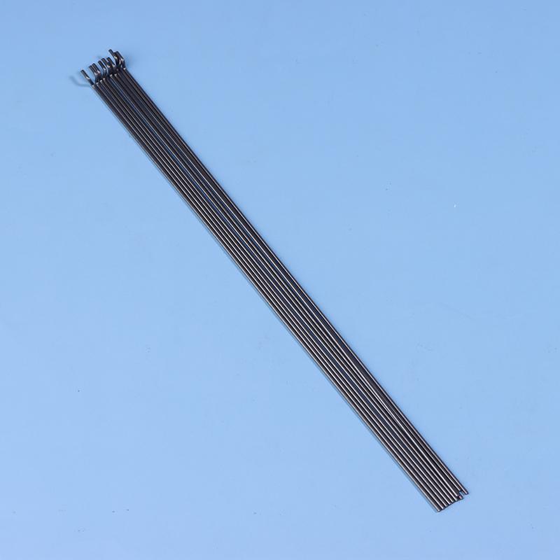 10 шт. Z-образная тяга сервопривода, диаметр 1,2 мм, длина 20 см, стальная проволочная тяга, рычаг управления углом сервопривода для радиоуправляемого самолета