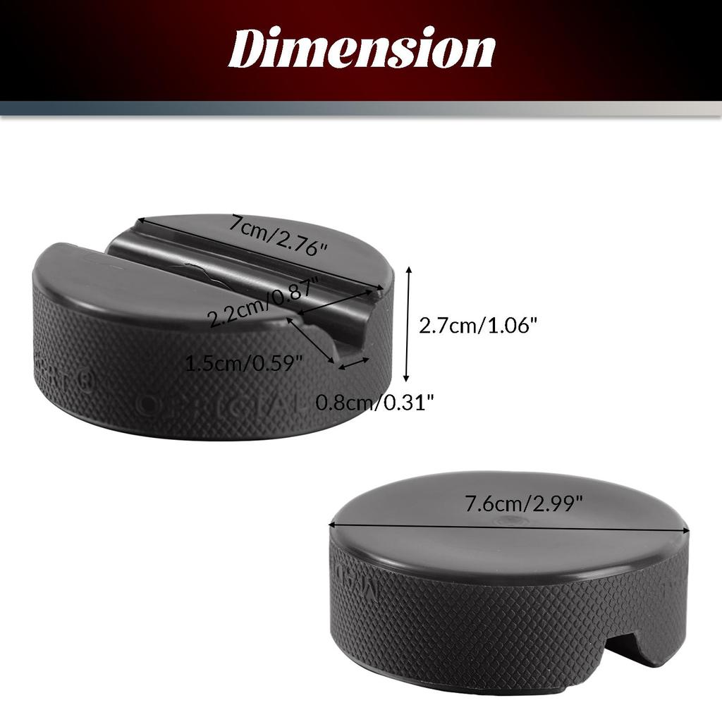 Jack Rubber Pad Anti-slip Rail Adapter Support Block Heavy Duty Car Lift Tool Accessories Jacking Points For VW Seat Skoda