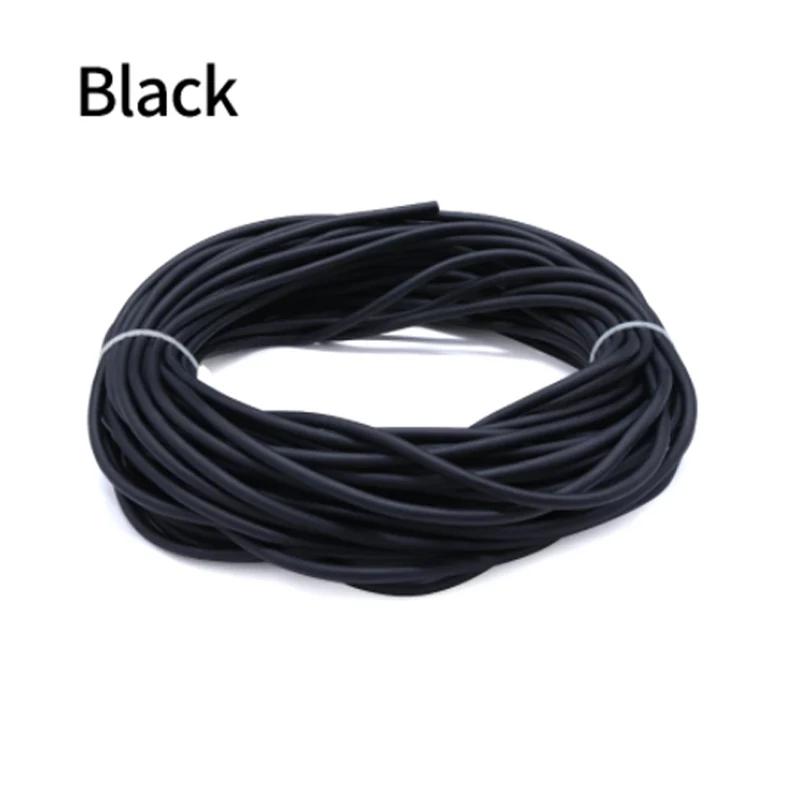 1-5meter ID 1.7 2 3 5 6mm OD 4 4.5 5 6 7 9mm Nature Latex Rubber Hoses