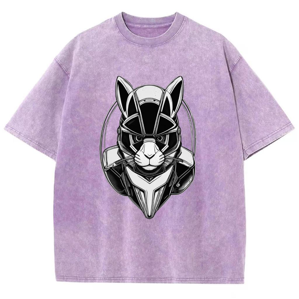 Женская футболка с коротким рукавом и принтом в виде мультяшных животных и букв, свободного покроя, унисекс, в винтажном стиле Харадзюку, смешная