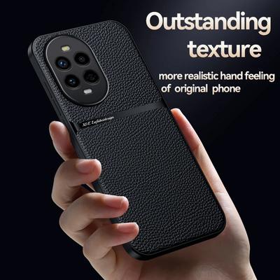 Роскошный ударопрочный кожаный чехол Coque для Huawei Nova 13 Pro Магнитный чехол-оболочка для телефона Huawei Nova14Pro 14 Ultra Чехол-обложка
