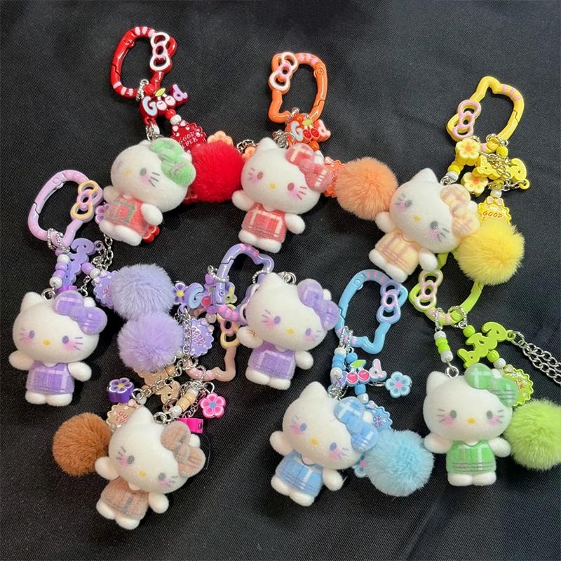 Мультяшные брелки Hello Kitty Милые Хелло Китти Подвеска на телефон Подарок на День святого Валентина Свадебный подарок Брелок Подвеска Брелок для ключей на s Носить Мини Легкий